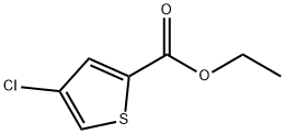 Ethyl 4-chlorothiophene-2-carboxylate Structure