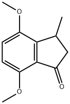 4,7-DiMethoxy-3-Methyl-2,3-dihydro-1H-inden-1-one Structure