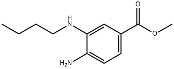 Methyl 4-aMino-3-(butylaMino)benzoate Structure