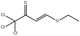 (E)-1,1,1-트리클로로-4-에톡시-부트-3-엔-2-온 구조식 이미지