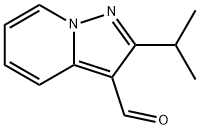 2-Isopropyl-pyrazolo[1,5-a]pyridine-3-carbaldehyde 구조식 이미지