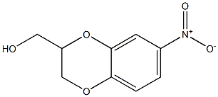 7-Nitro-2-hydroxymethyl-2,3-dihydro-1,4-benzodioxin Structure