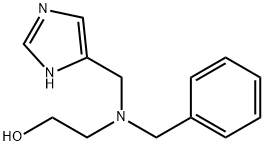 2-(((1H-IMidazol-4-yl)Methyl)(benzyl)aMino)ethanol Structure