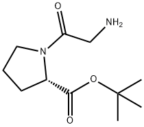 L-프롤린,글리실-,1,1-디메틸에틸에스테르 구조식 이미지