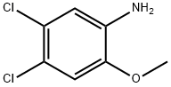 4,5-Dichloro-2-Methoxyaniline 구조식 이미지