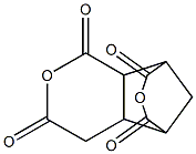 3-(Carboxymethyl)-1,2,4-cyclopentanetricarboxylic acid 1,4:2,3-dianhydride Structure