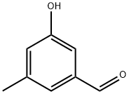 3-Hydroxy-5-Methylbenzaldehyde 구조식 이미지