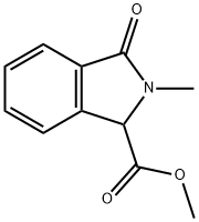 Methyl 2-Methyl-3-oxoisoindoline-1-carboxylate 구조식 이미지