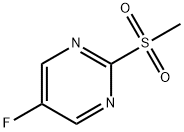 5-플루오로-2-(메틸술포닐)피리미딘 구조식 이미지