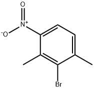 2-BroMo-1,3-diMethyl-4-nitrobenzene Structure