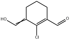 2-chloro-3-(hydroxyMethylene)cyclohex-1-enecarbaldehyde 구조식 이미지