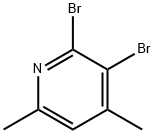 2,3-dibroMo-4,6-diMethylpyridine 구조식 이미지