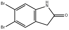 5,6-DibroMoindolin-2-one 구조식 이미지