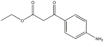 Benzenepropanoic acid, 4-aMino-b-oxo-, ethyl ester Structure