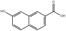 7-Hydroxy-2-naphthoic acid Structure