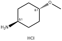 trans-4-MethoxycyclohexanaMine HCl Structure