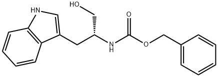 N-alpha-Cbz-D-tryptophanol Structure