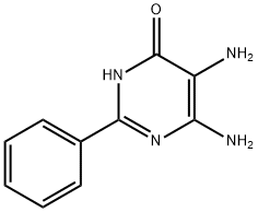 5,6-diaMino-2-phenylpyriMidin-4-ol 구조식 이미지
