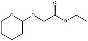Ethyl 2-((Tetrahydro-2H-pyran-2-yl)oxy)acetate 구조식 이미지