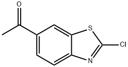 Ethanone,1-(2-chloro-6-benzothiazolyl)-(9CI) Structure