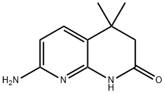 7-aMino-4,4-diMethyl-3,4-dihydro-1,8-naphthyridin-2(1H)-one 구조식 이미지