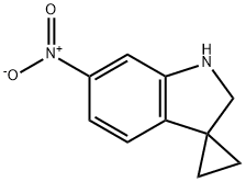 6'-Nitrospiro[cyclopropane-1,3'-indoline] 구조식 이미지