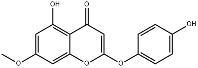DeMethoxy-7-O-Methylcapillarisin 구조식 이미지