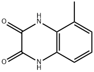 5-Methyl-2,3-dioxo-1,2,3,4-tetrahydroquinoxaline 구조식 이미지