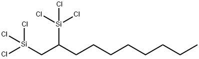 1,2-BIS(TRICHLOROSILYL)DECANE 구조식 이미지