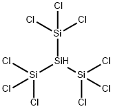 TRIS(TRICHLOROSILYL)SILANE 구조식 이미지