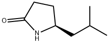 (5S)5-(2-Methylpropyl)-2-Pyrrolidinone Structure