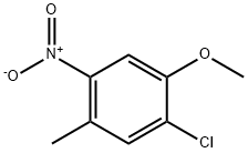 1-클로로-2-메톡시-5-메틸-4-니트로벤젠 구조식 이미지