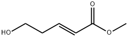 (2E)-5-Hydroxy-2-pentenoic Acid Methyl Ester 구조식 이미지