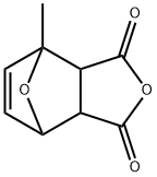 4,7-Epoxyisobenzofuran-1,3-dione, 3a,4,7,7a-tetrahydro-4-Methyl- 구조식 이미지