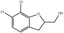 (6,7-Dichloro-2,3-dihydrobenzofuran-2-yl)Methanol Structure