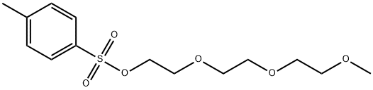 2-(2-(2-Methoxyethoxy)ethoxy)ethyl 4-Methylbenzenesulfonate 구조식 이미지