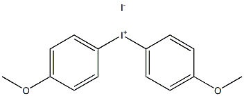 IodoniuM,bis(4-Methoxyphenyl)-,iodide 구조식 이미지