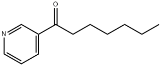 1-피리딘-3-일-헵탄-1-온 구조식 이미지