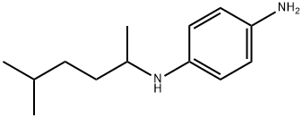 1,4-BenzenediaMine, N-(1,4-diMethylpentyl)- 구조식 이미지