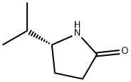 (5R)-5-1-Methylethyl-2-Pyrrolidinone 구조식 이미지