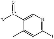 2-요오도-4-메틸-5-니트로피리딘 구조식 이미지