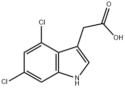 2-(4,6-Dichloro-1H-indol-3-yl)acetic acid Structure