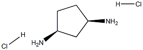 cis-Cyclopentane-1,3-diaMine dihydrochloride 구조식 이미지