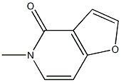 Furo[3,2-c]pyridin-4(5H)-one, 5-Methyl- Structure