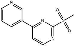 2-(Methylsulfonyl)-4-(pyridin-3-yl) pyriMidine Structure