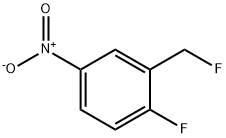 1-Fluoro-2-(fluoroMethyl)-4-nitrobenzene 구조식 이미지