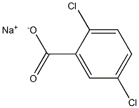 Sodium 2,5-dichlorobenzoate 구조식 이미지