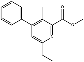 Methyl 6-ethyl-3-Methyl-4-phenylpicolinate Structure