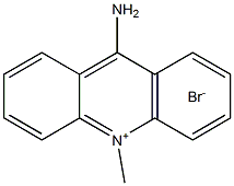 10-Methylacridin-10-iuM-9-aMine broMide Structure