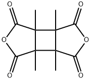 1,2,3,4-TetraMethyl-1,2,3,4-cyclobutanetetracarboxylic Dianhydride Structure